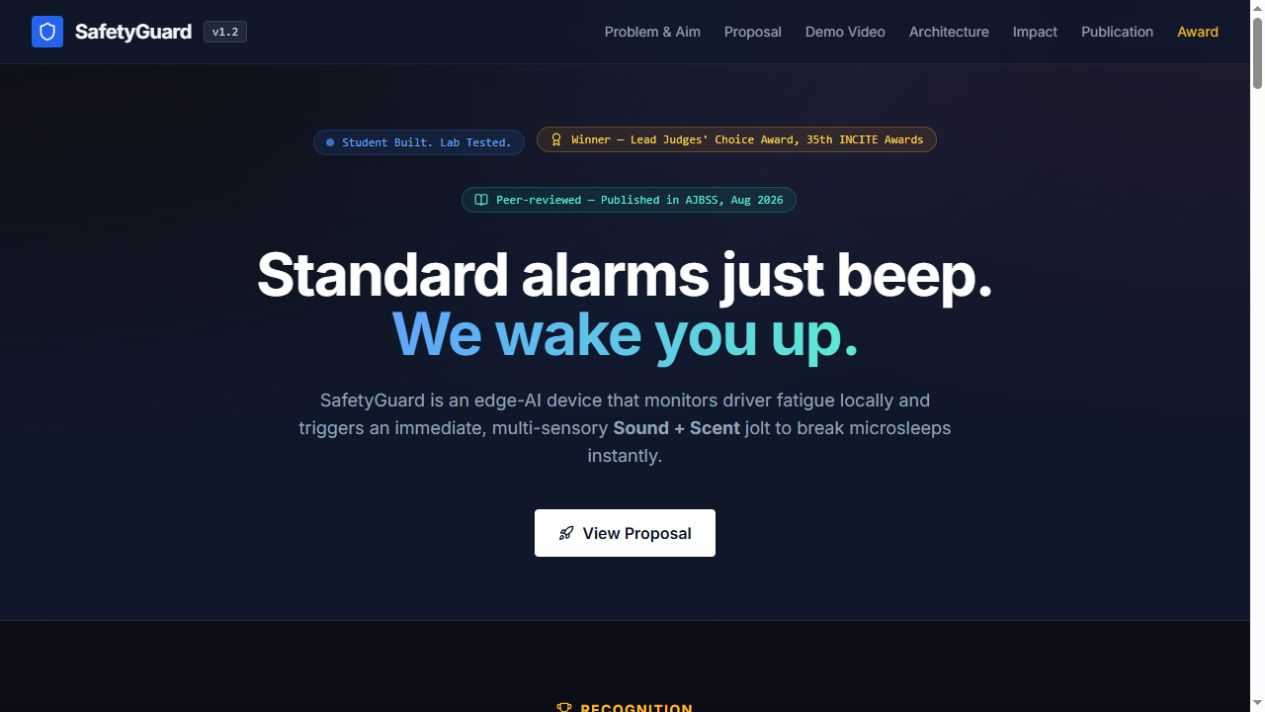 AI Safety Guard product interface